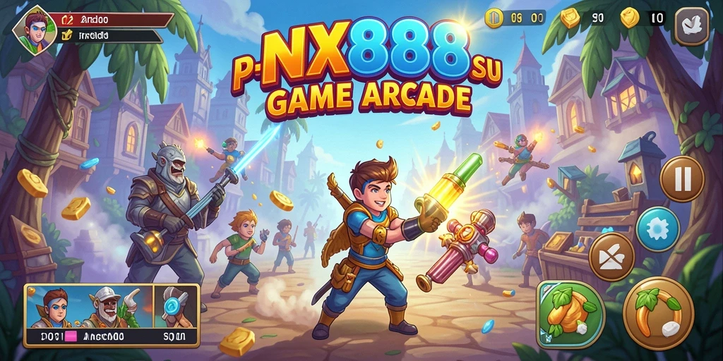 Antarmuka menarik dan dinamis dalam game NX888.